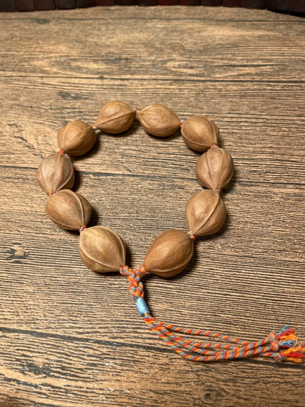 梅林铁核天然原皮老核素核手串手持