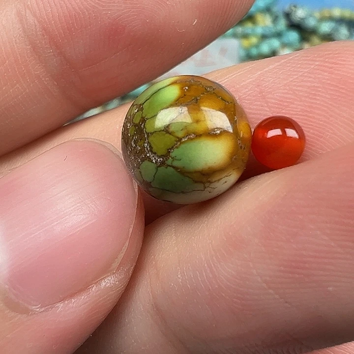 南红玛瑙未镶嵌配饰卡10.6