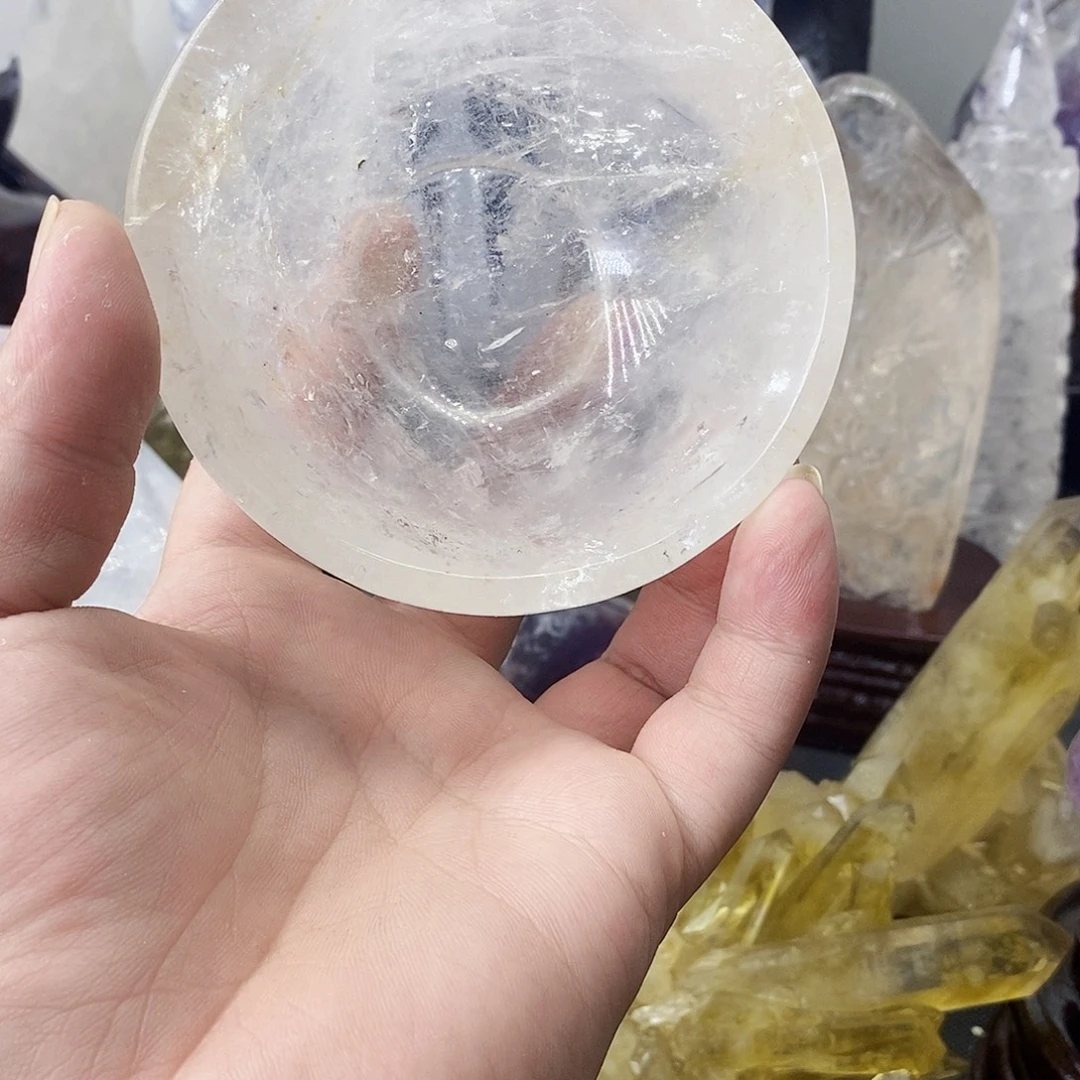 水晶未镶嵌珠宝半成品