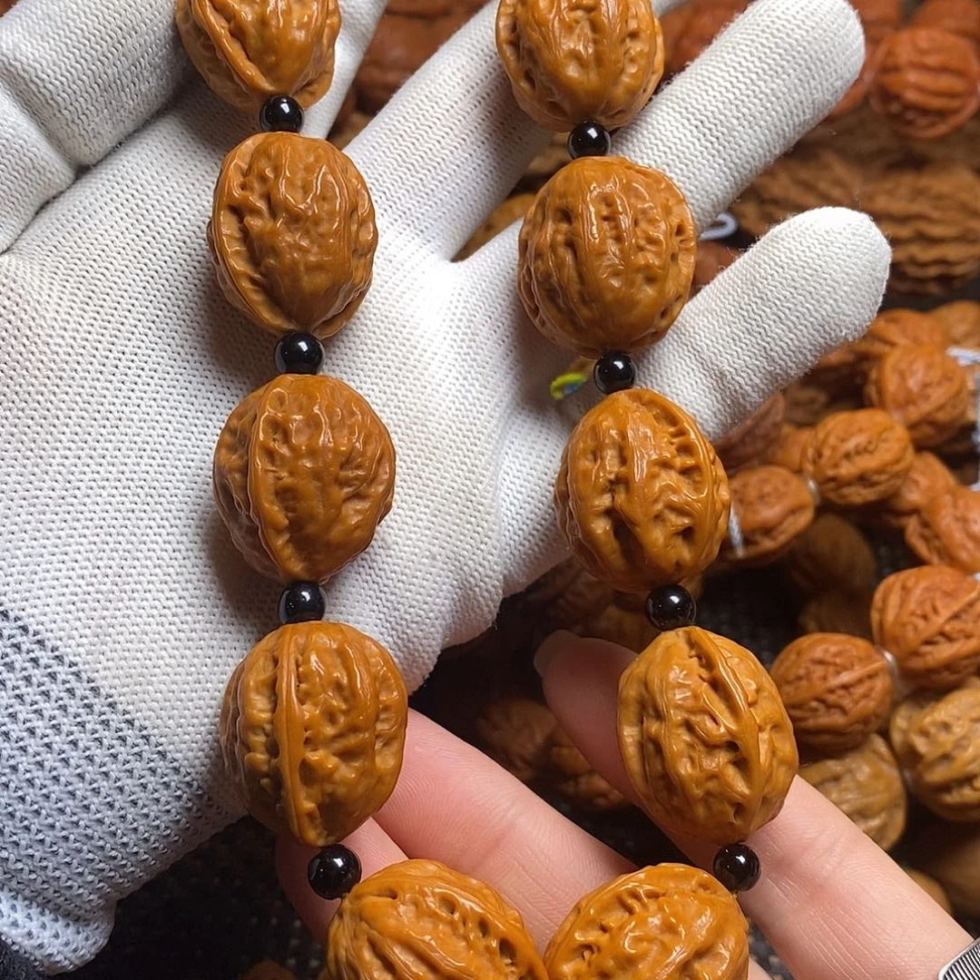 文玩核桃手串官帽八棱