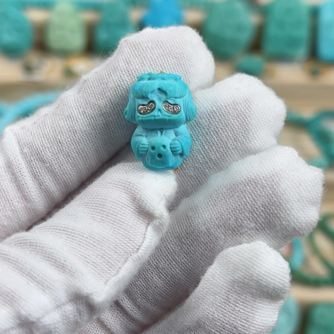 未镶嵌绿松石阿呆