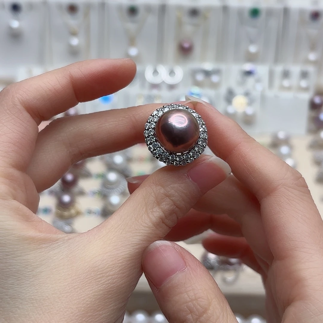 淡水珍珠颈饰合金