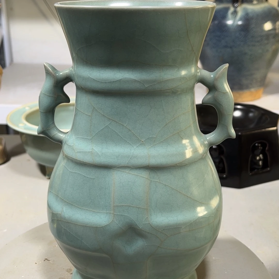 瓶官窑瓷器品相完美