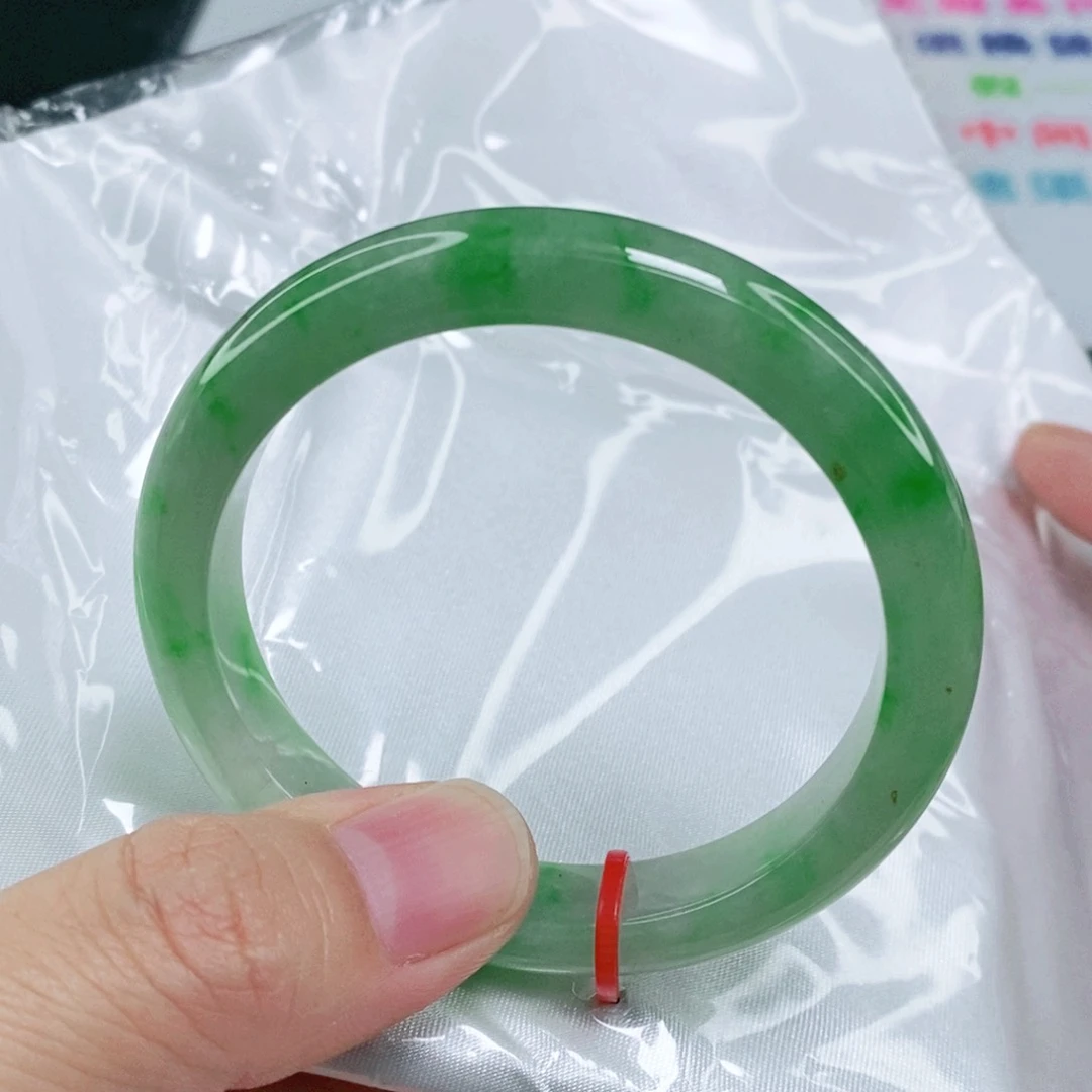 未镶嵌手镯翡翠51.5圈口完整