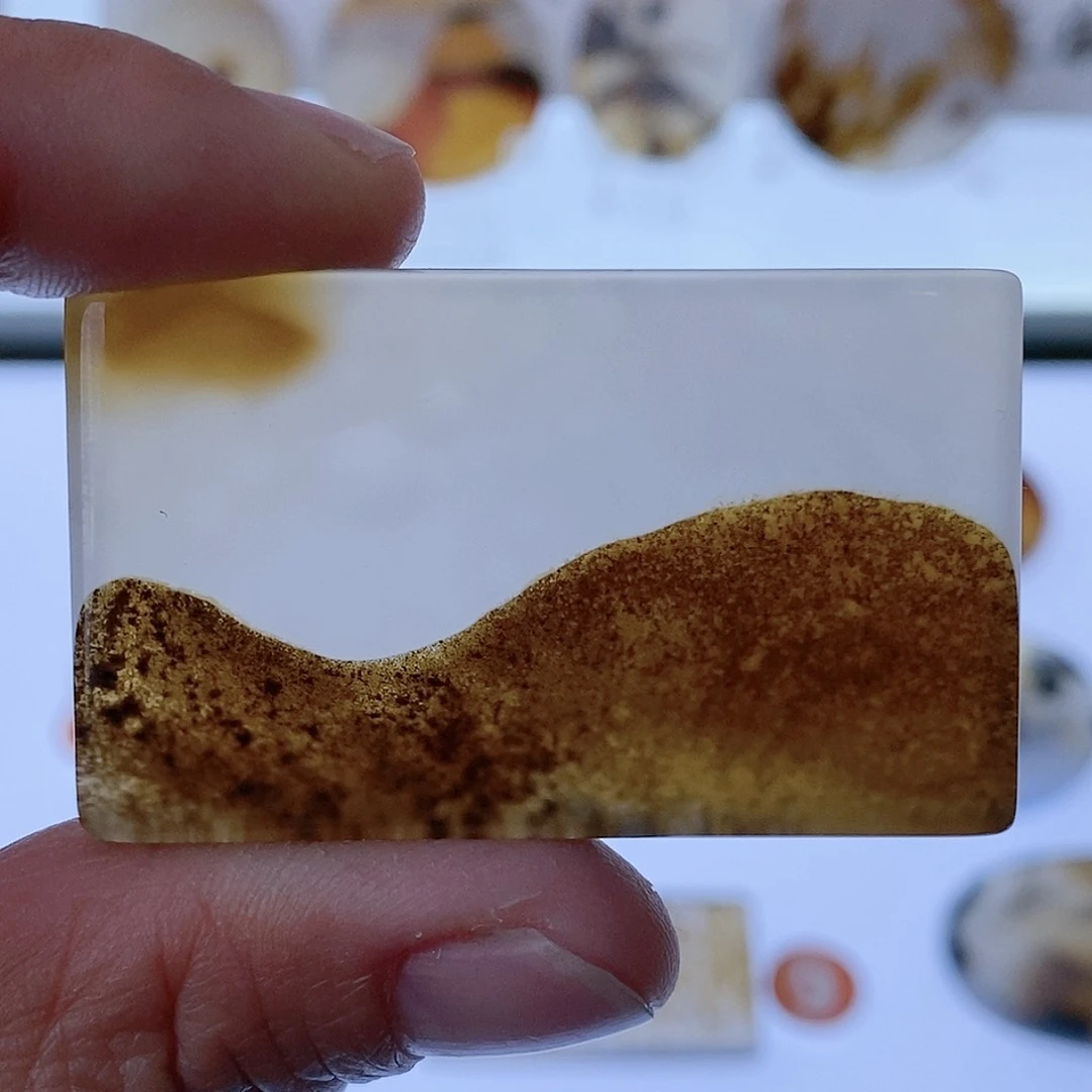 玛瑙/玉髓珠宝半成品未镶嵌浪***头