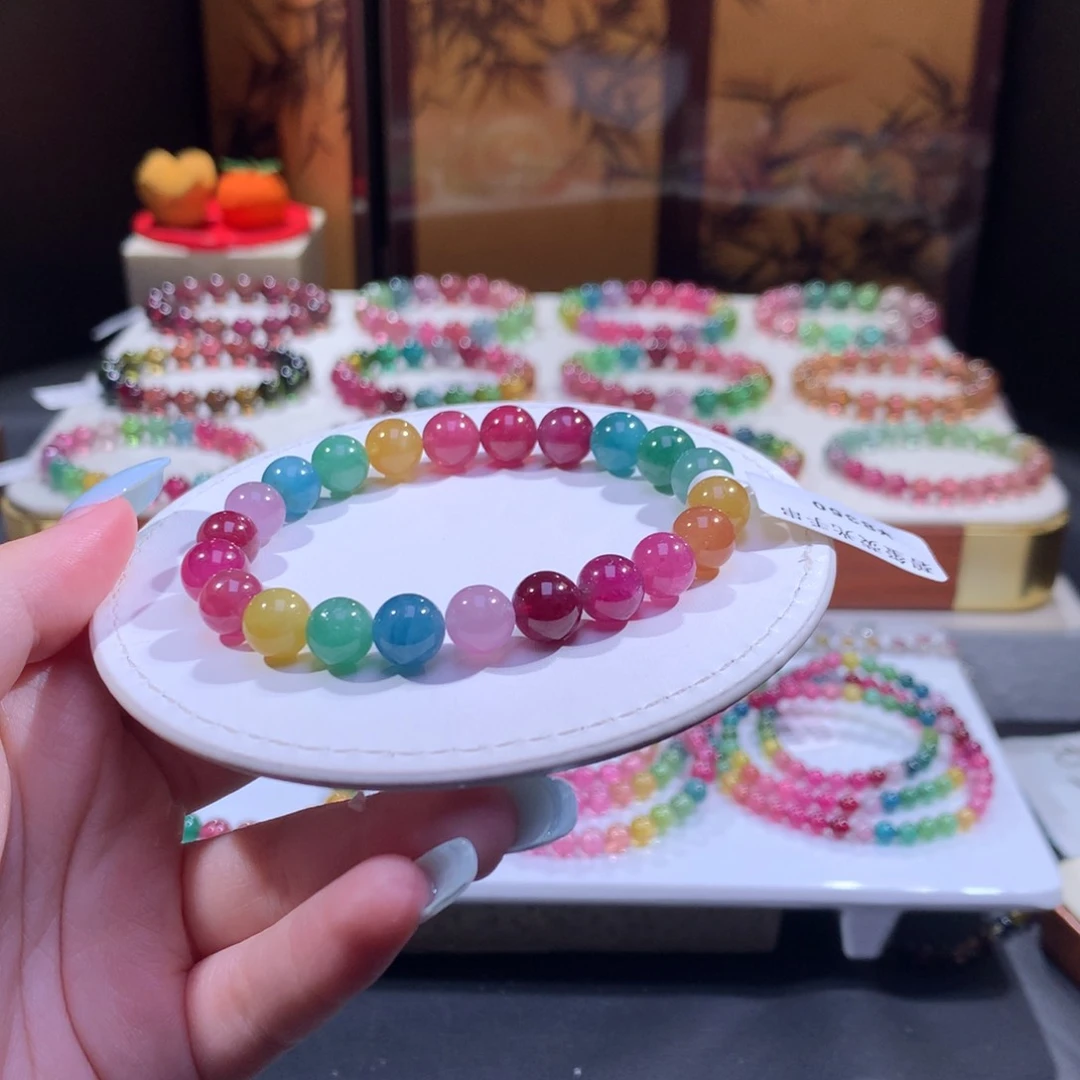 未镶嵌手链碧玺碧玺