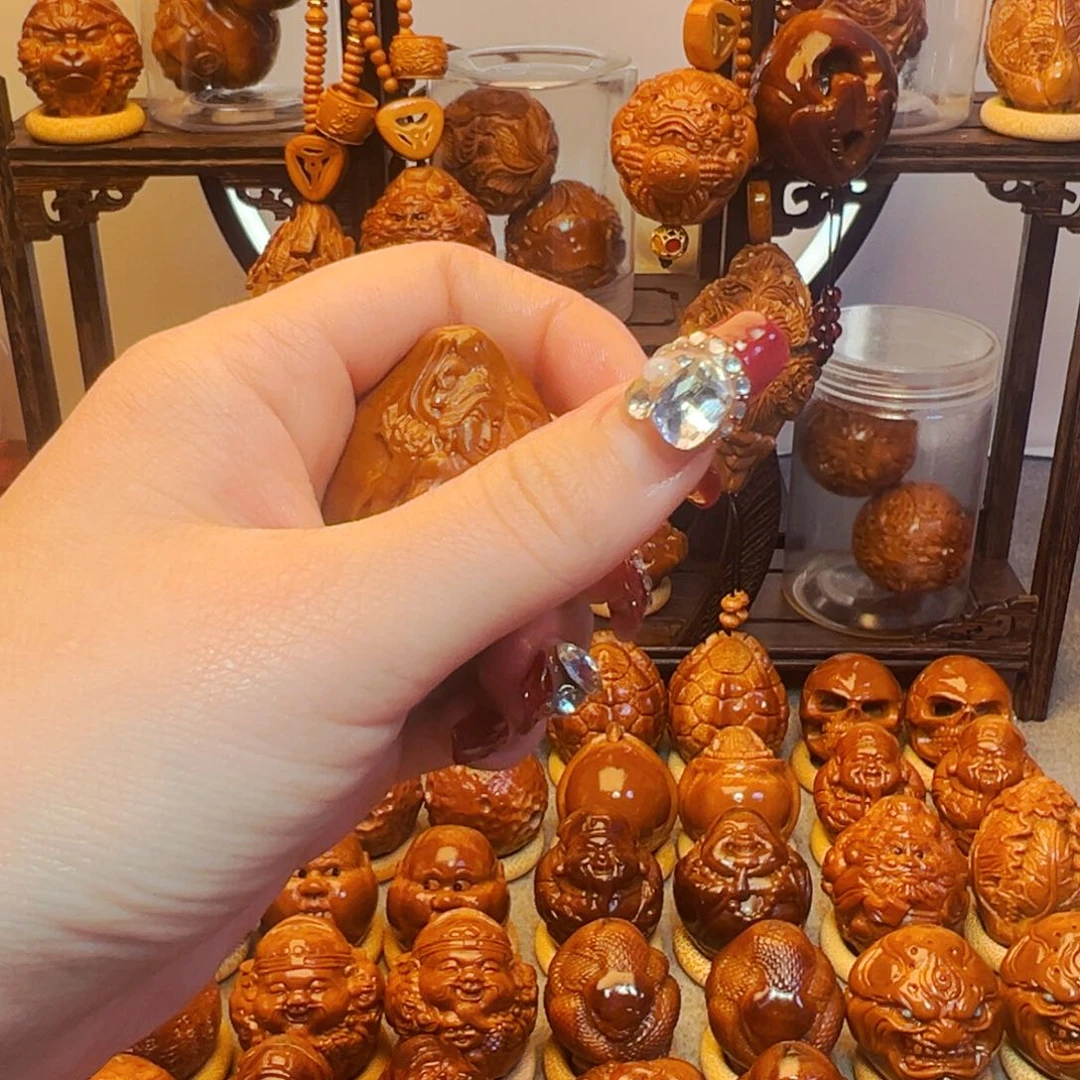 橄榄核手串/手链紫****活飞天