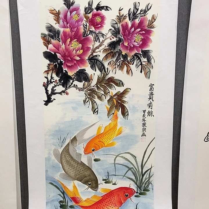 国画手寫手繪作品100