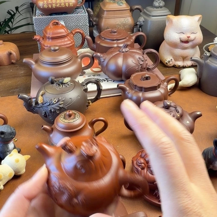 我***刘紫砂茶壶特价福利