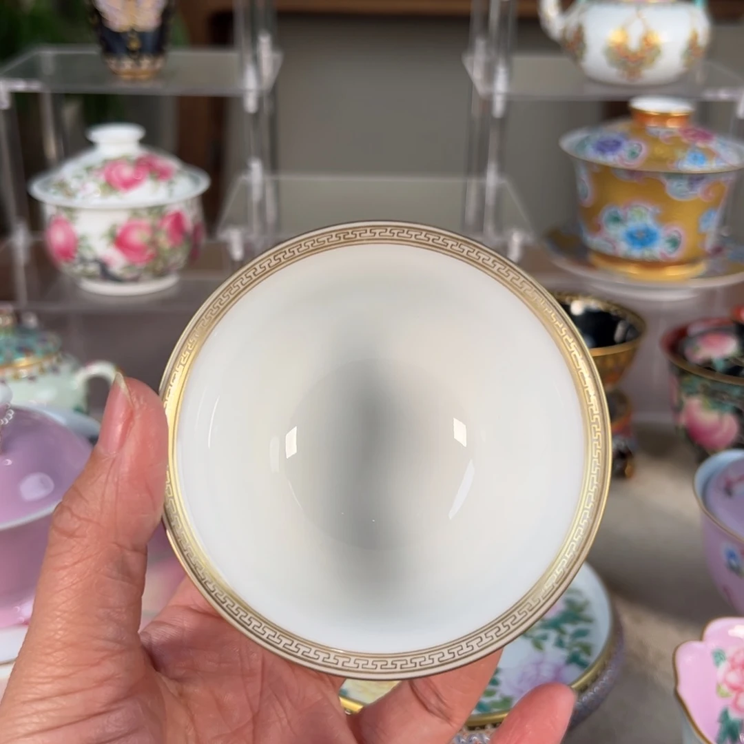 乐*璐纯手工手绘 高端茶器