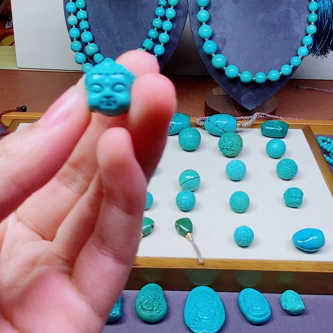 绿松石未镶嵌绿松石（金