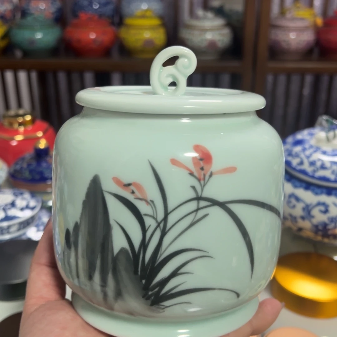 陶瓷密封罐茶叶罐