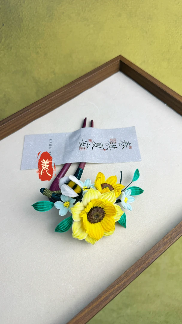 乙巳蛇年第十期原创绒花发簪款式汇总