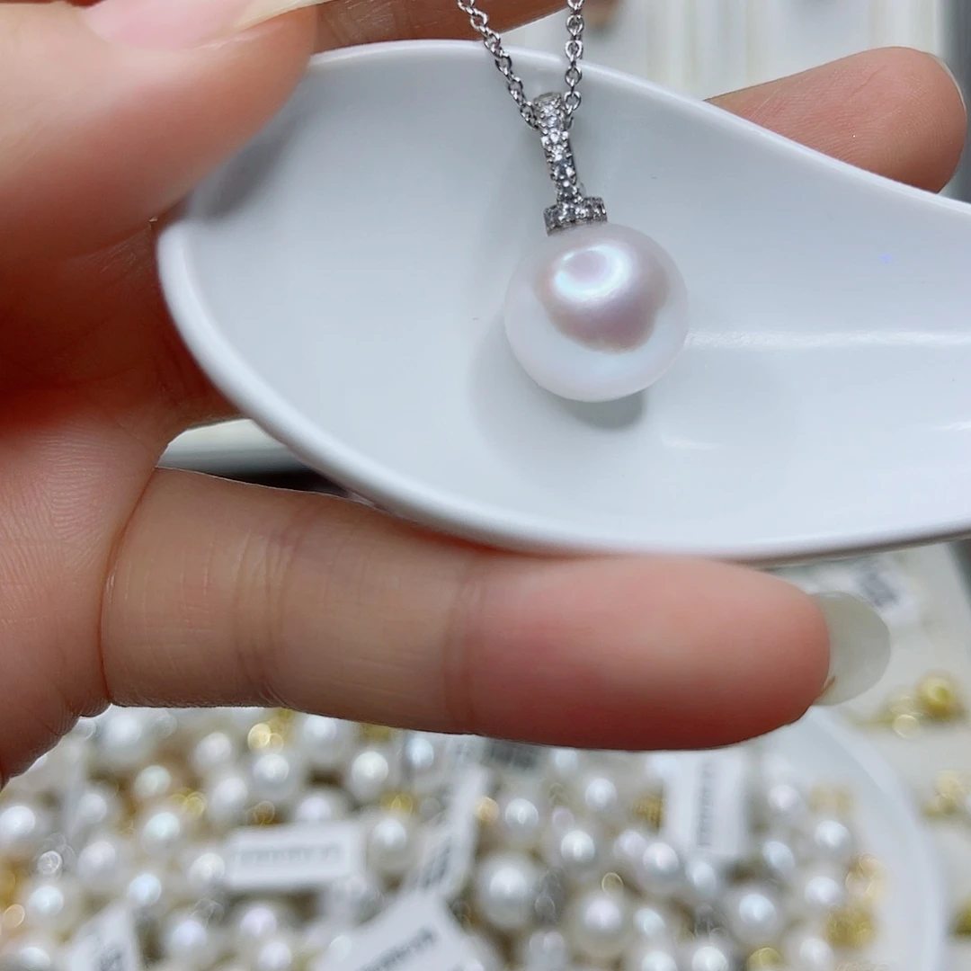 淡水珍珠合金吊坠(赠链)