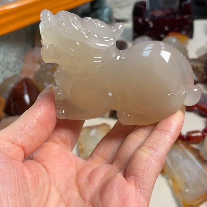 玛瑙/玉髓未镶嵌吊坠(不含链)
