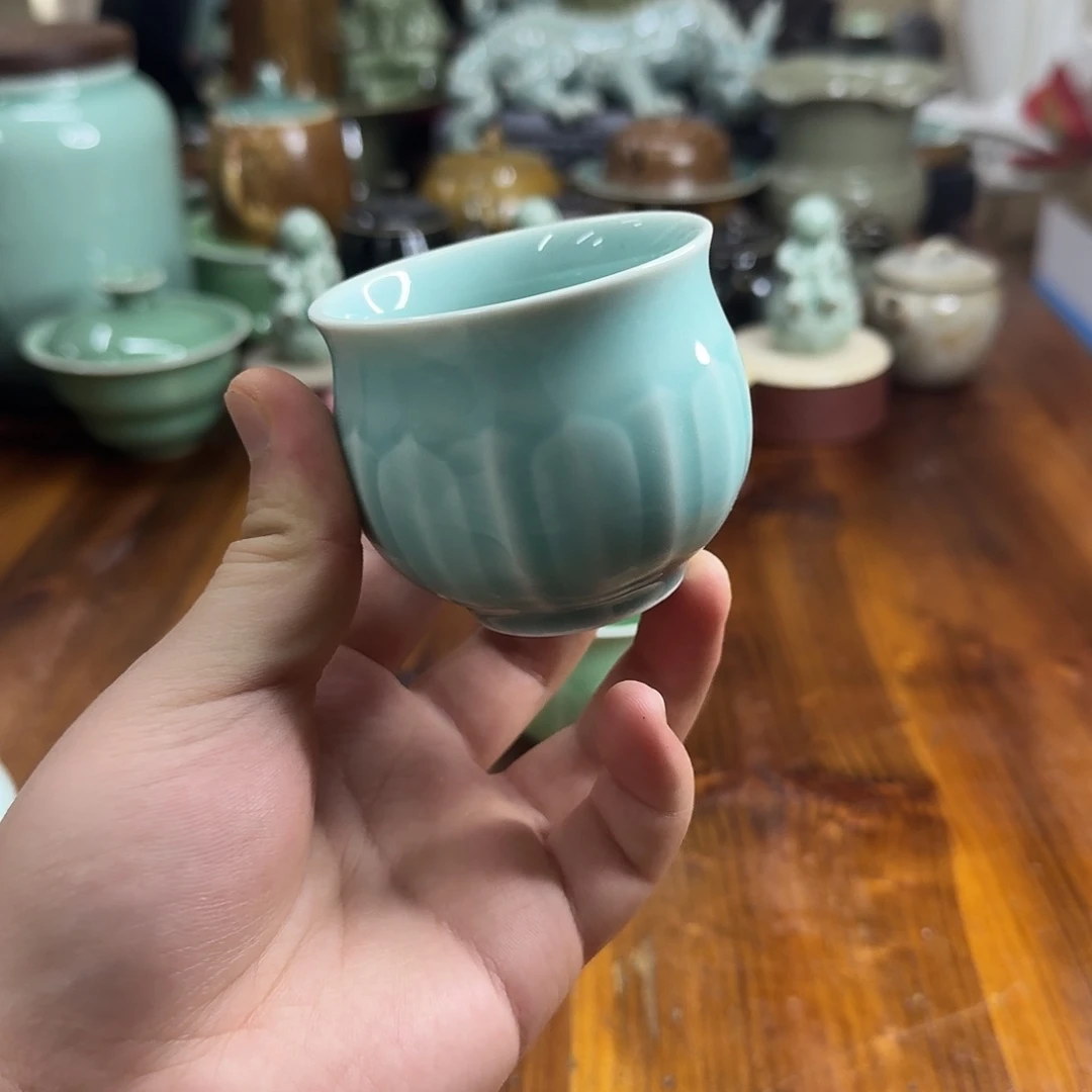 小仲龙泉青瓷微瑕5004