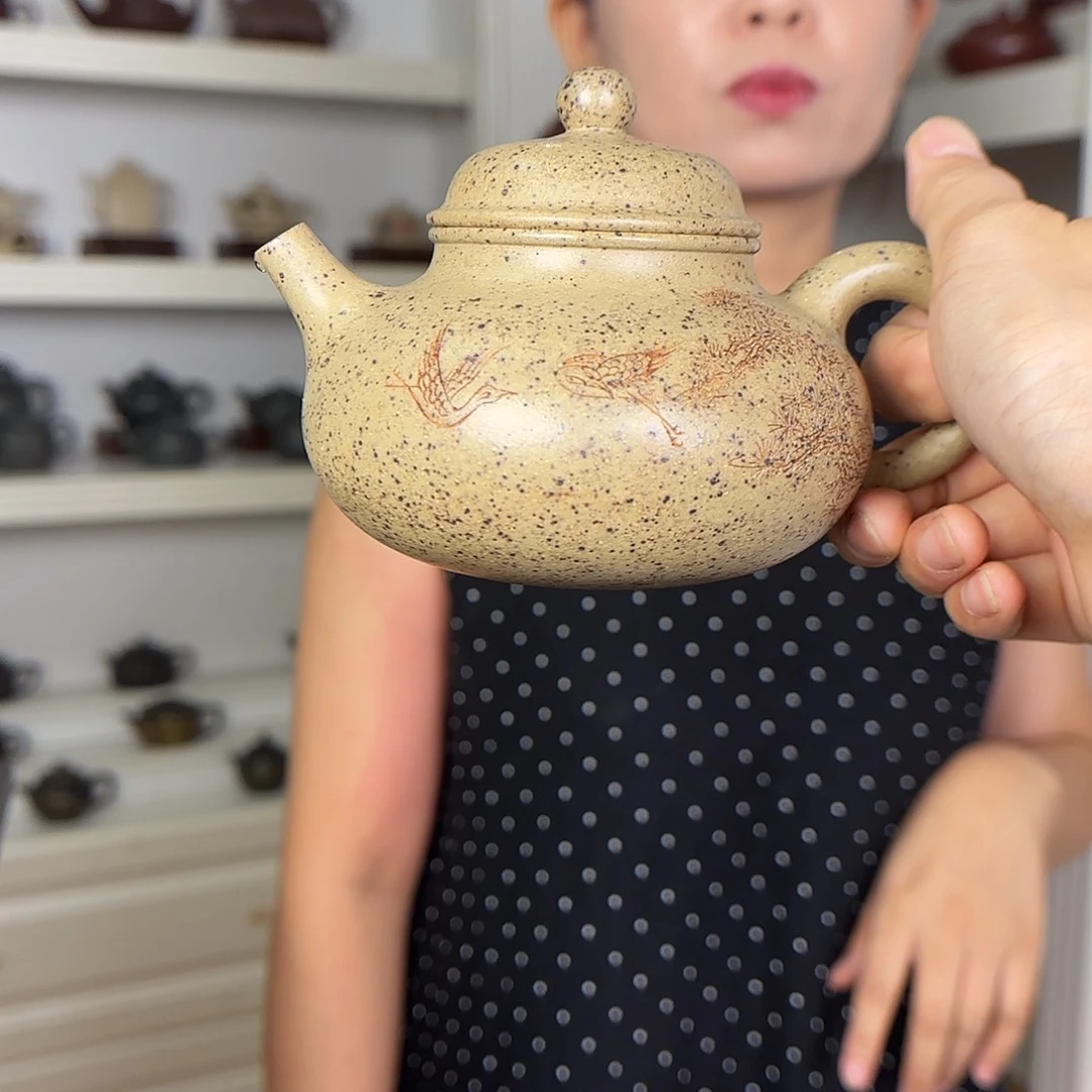 茶壶紫砂江亭亭紫砂壶