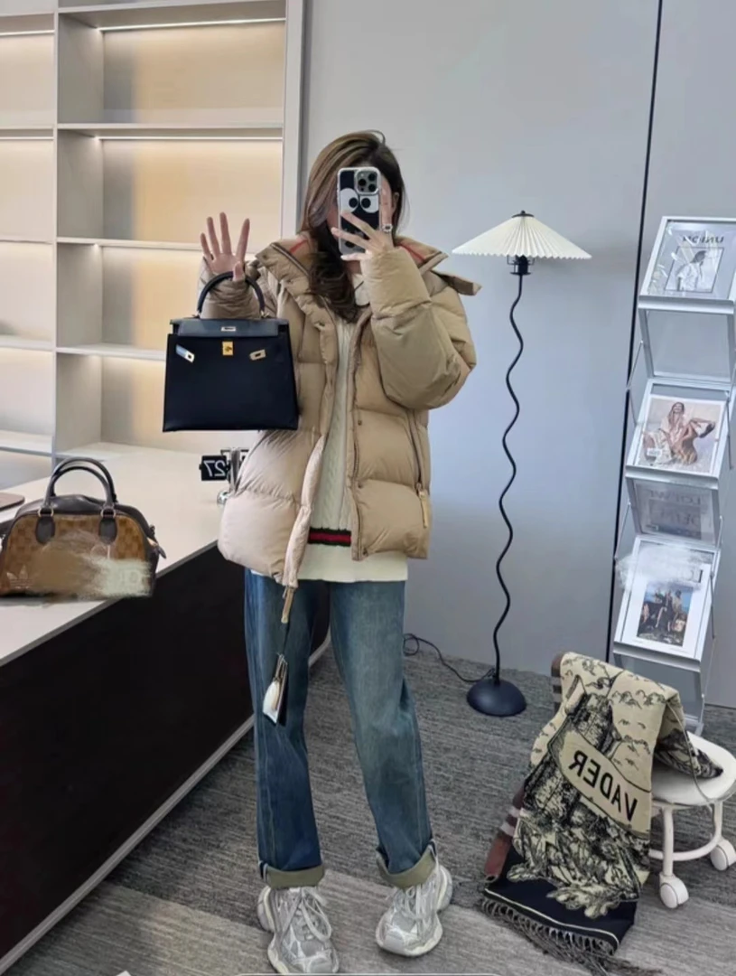 2025带防伪水印冬上新可拆卸袖帽情侣款水变绒外套W5007【李老板】