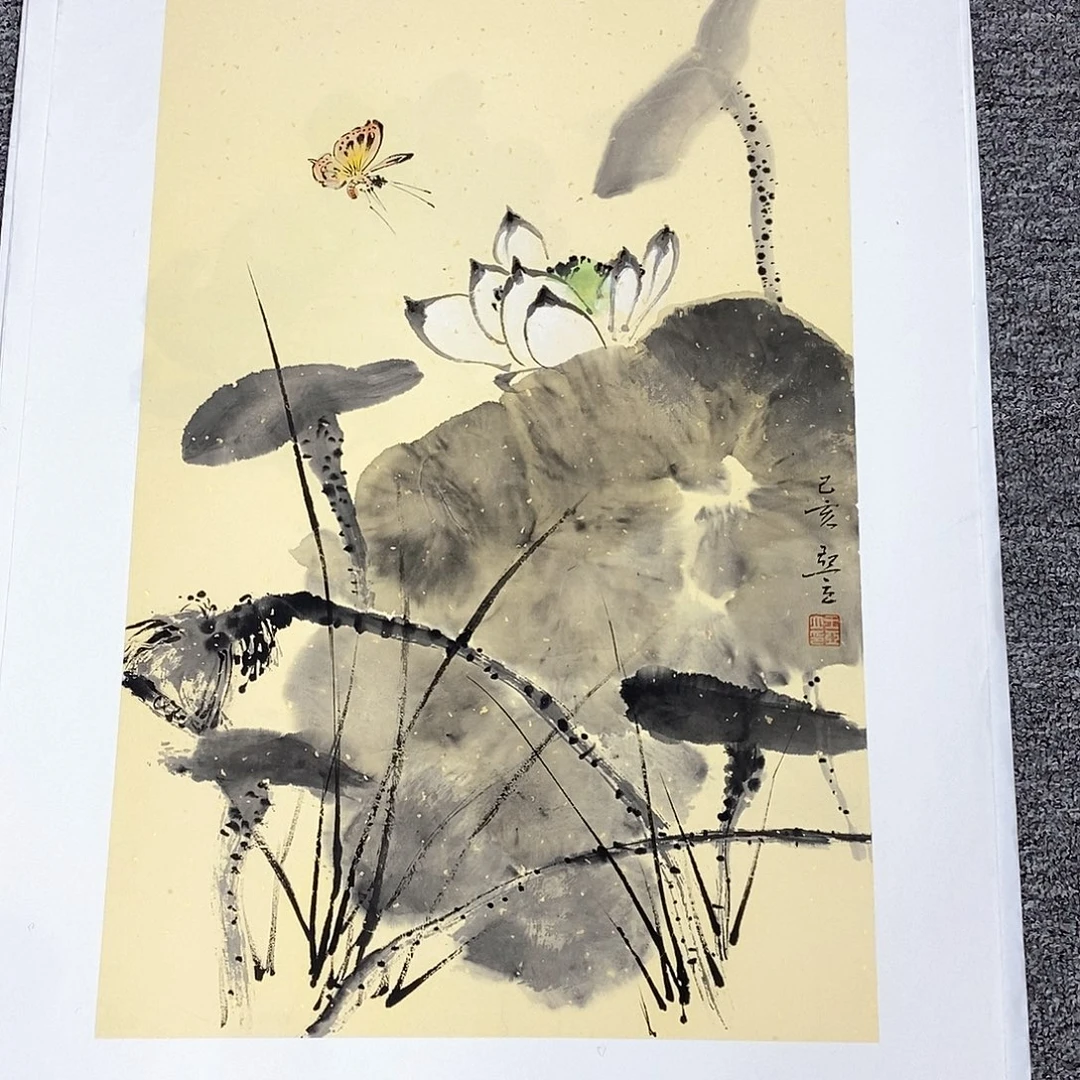 国画王亚立四尺三开精品佳作
