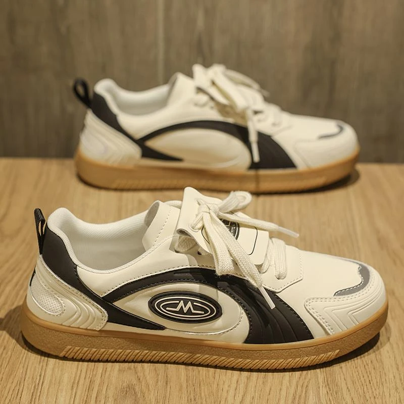 俞兆林男鞋夏季透气高级感运动休闲小白板鞋青少年韩版德训潮鞋