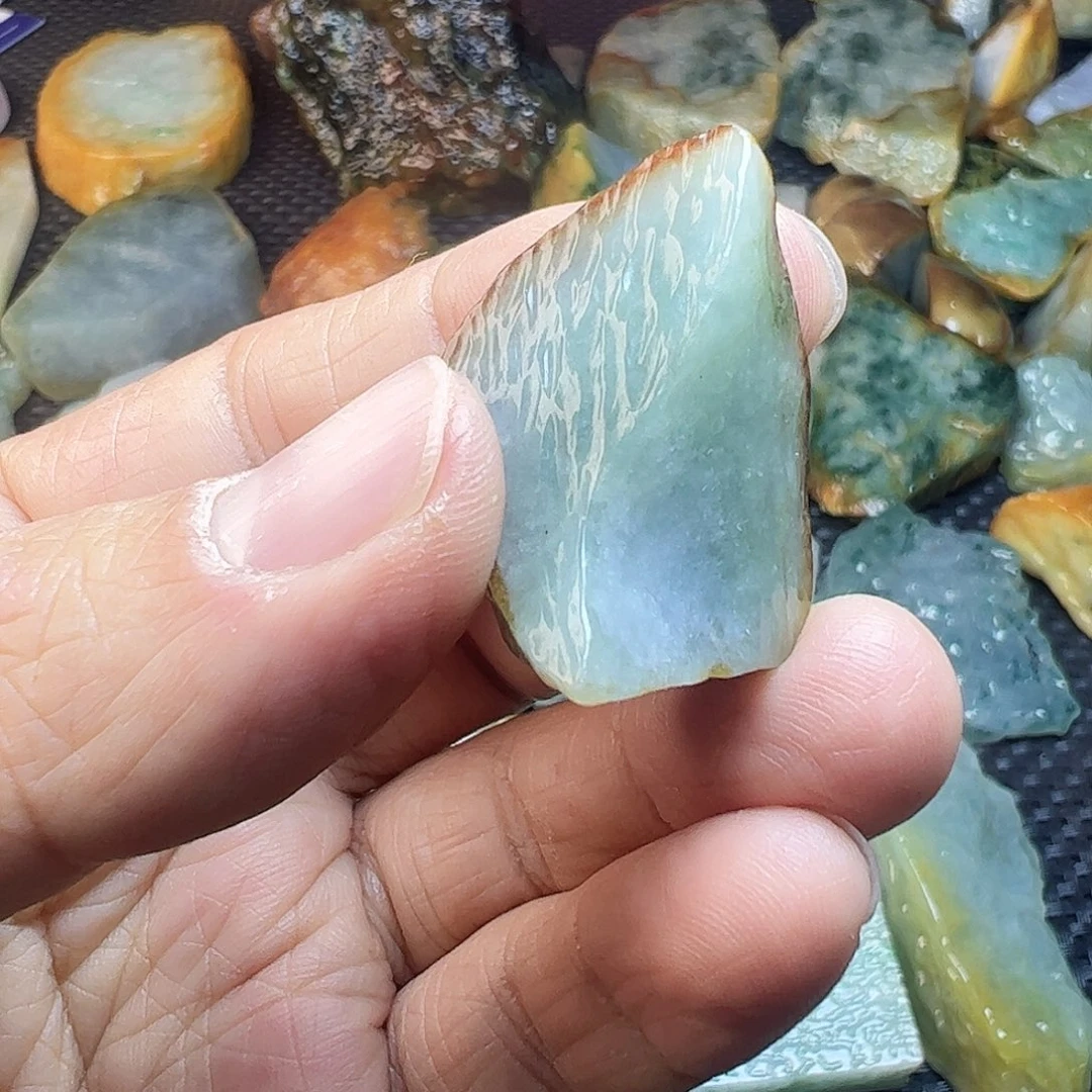 翡翠裸石缅甸翡翠