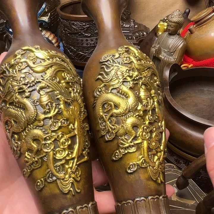 精美铜器批发档口