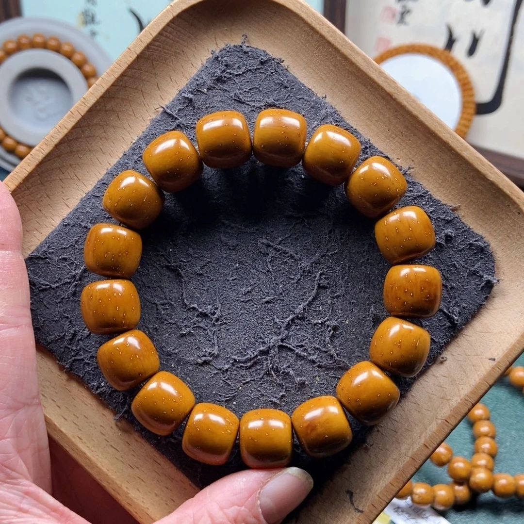 紫金鼠手串近14mm近实心老型