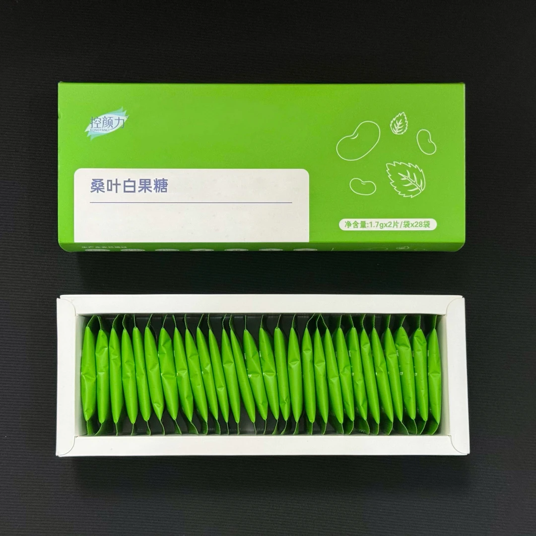 千慧 控颜力 小甜甜 桑叶白果糖 1.7g*2片/袋*28袋