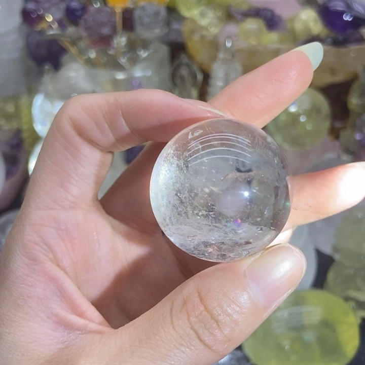 水晶珠宝半成品未镶嵌摆件