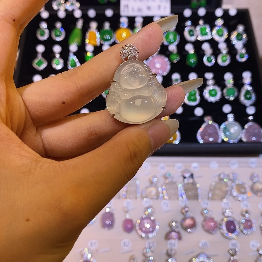玛瑙/玉髓颈饰合金