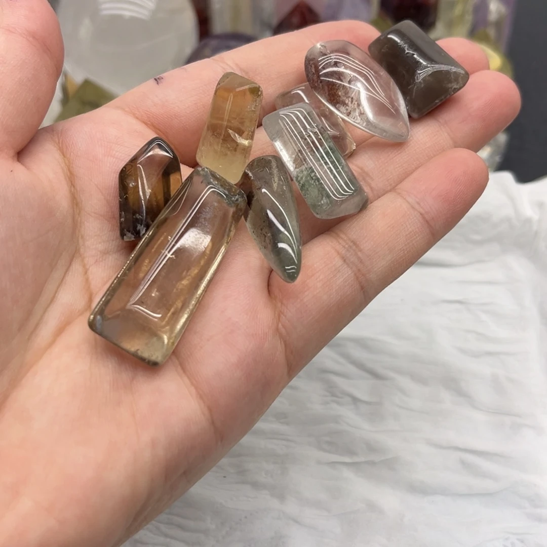 b***中珠宝半成品水晶未镶嵌89