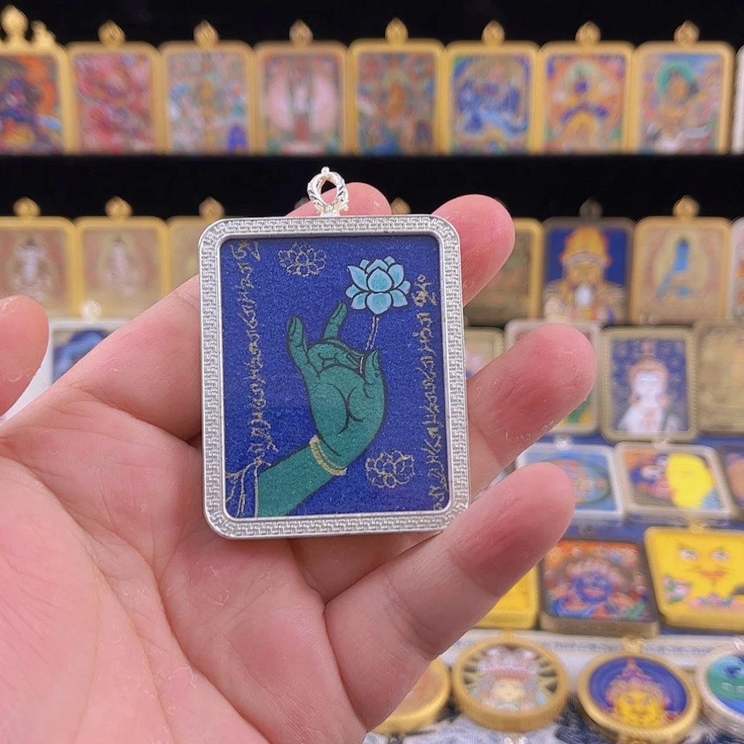 青海热贡纯手绘唐卡
