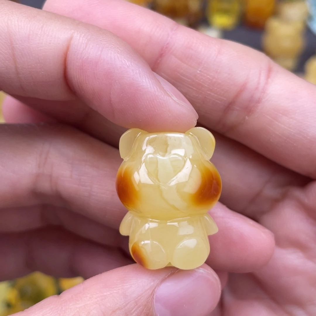 裸石琥珀未镶嵌蜜蜡
