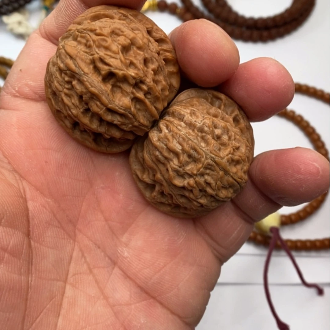 【闪购商品】文玩核桃把件文玩核桃磨盘38