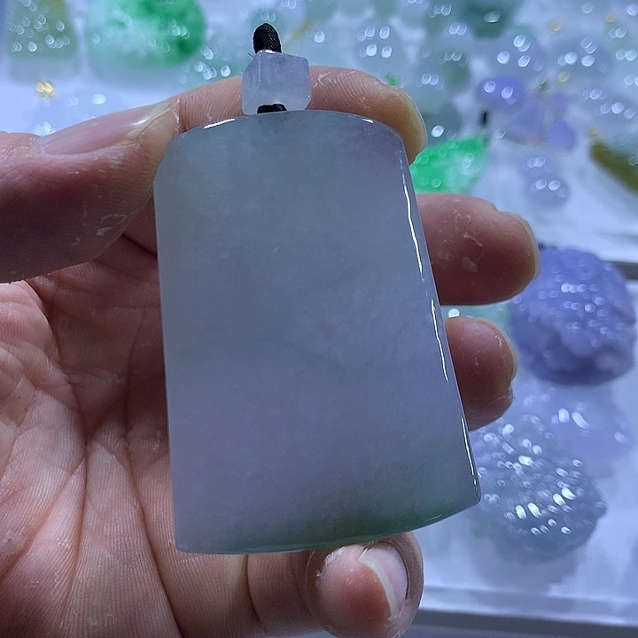 翡翠未镶嵌颈饰天然翡翠A货吊坠