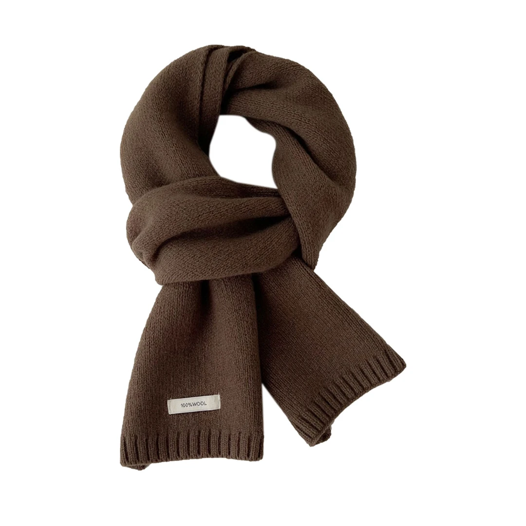 针织围脖百搭围脖保暖韩版围巾女秋冬新款