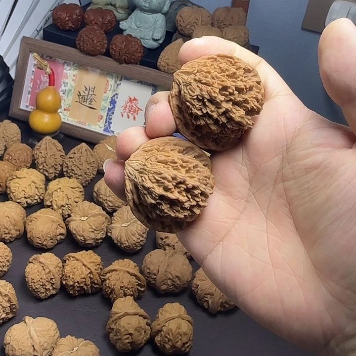 文玩核桃把件41全品满天星核桃