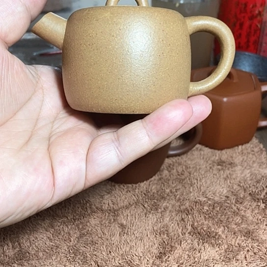 茶壶紫砂段泥汉瓦
