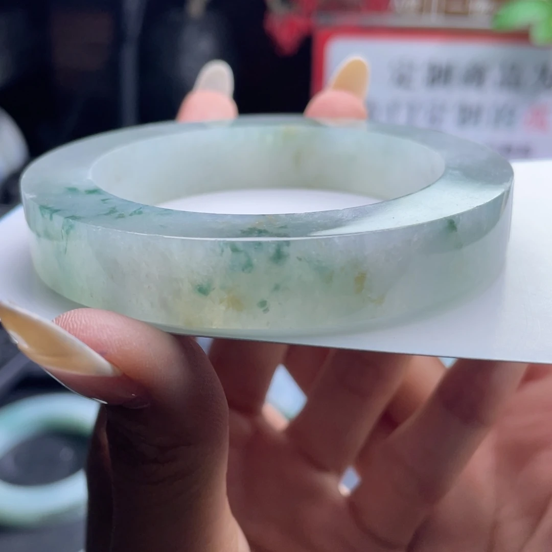 晴****定制翡翠未镶嵌正圈