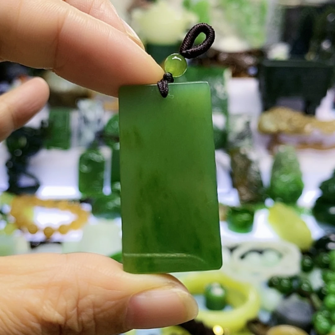 【闪购商品】和田玉（碧玉）未镶嵌挂件