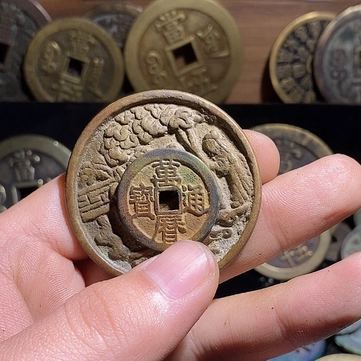 多***一铜现代花钱工艺品工艺品