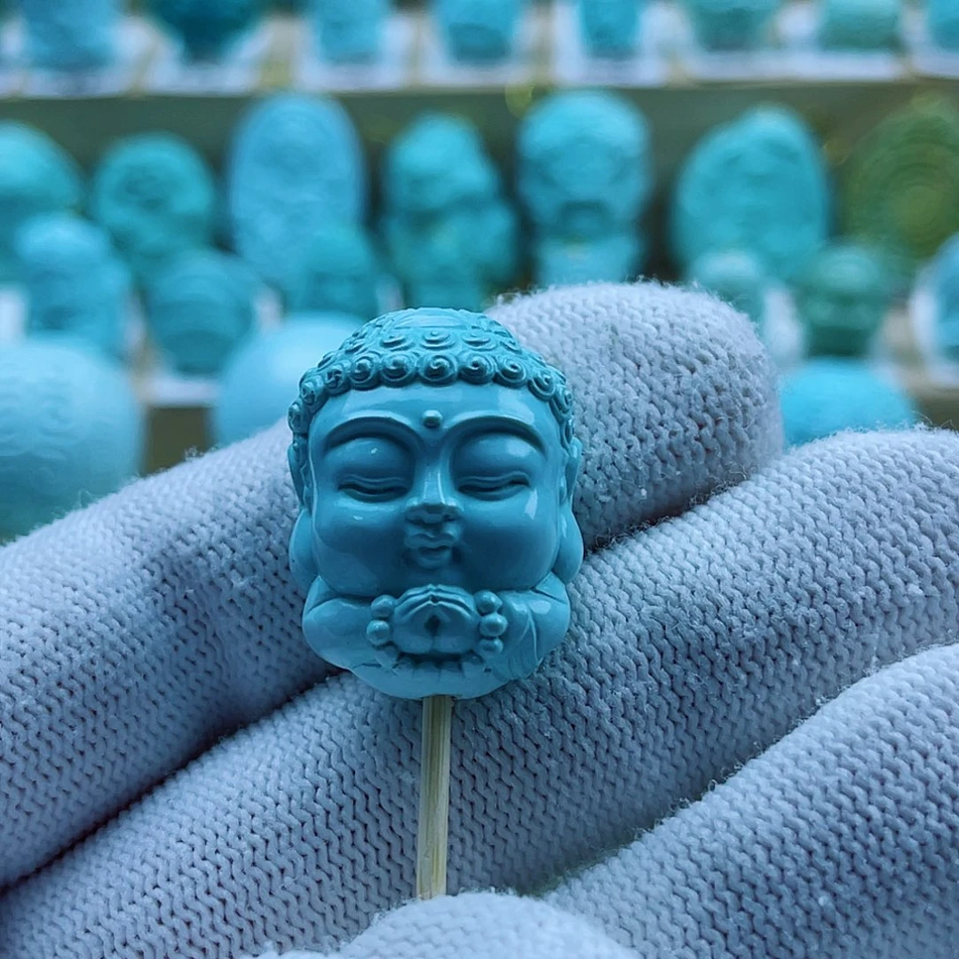 未镶嵌绿松石珠宝奇石