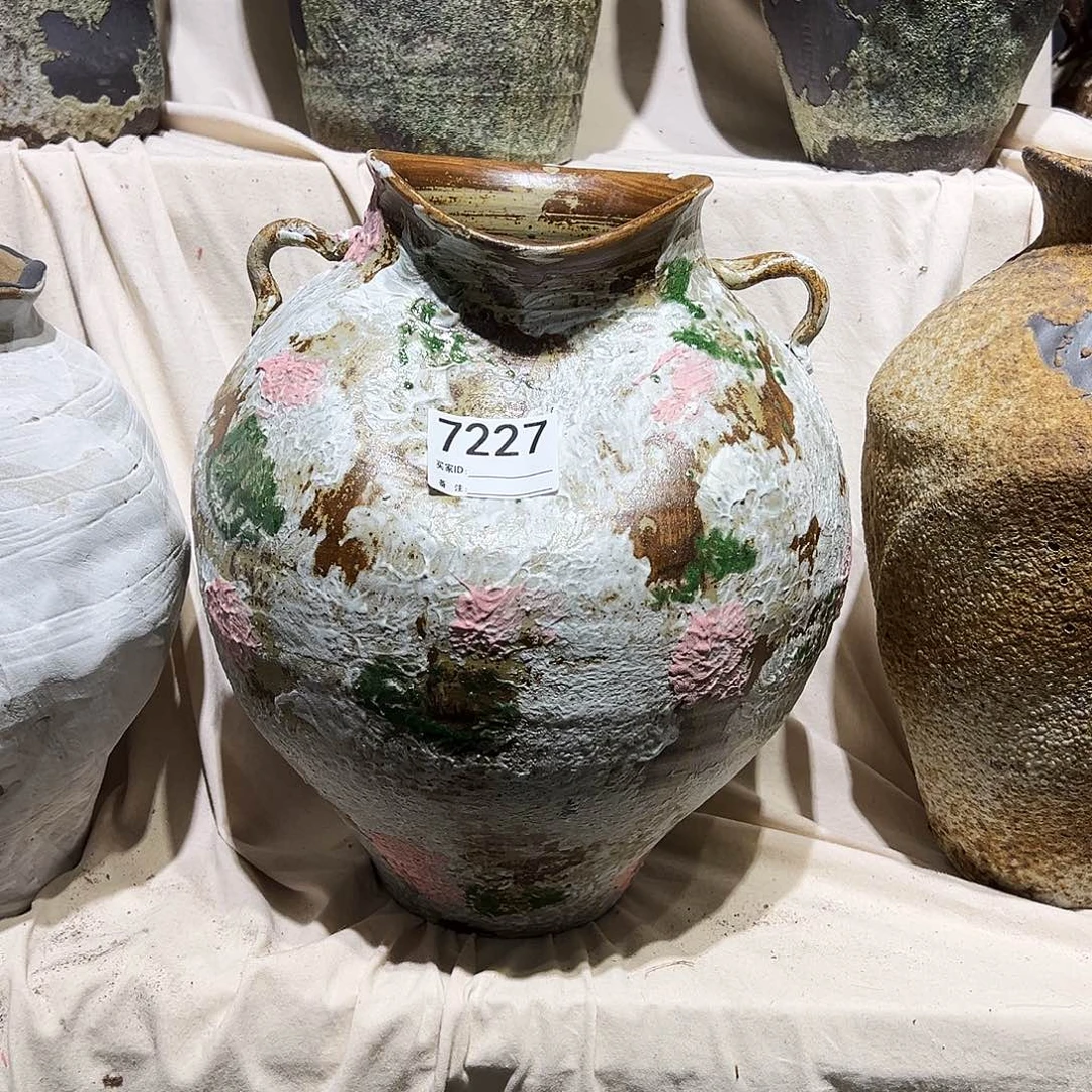 瓶7227高34口11.5陶瓷花瓶无孔