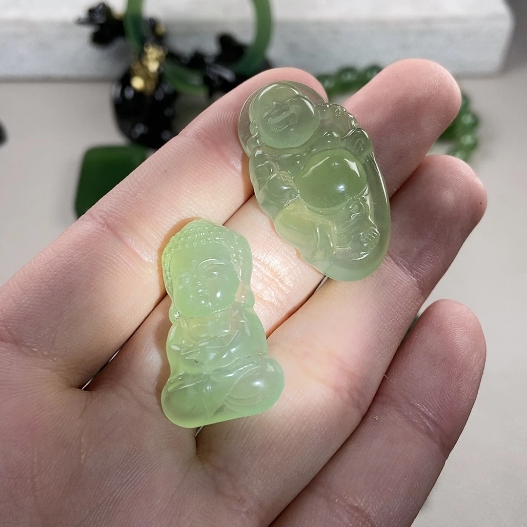 【闪购商品】蛇纹石玉岫玉未镶嵌