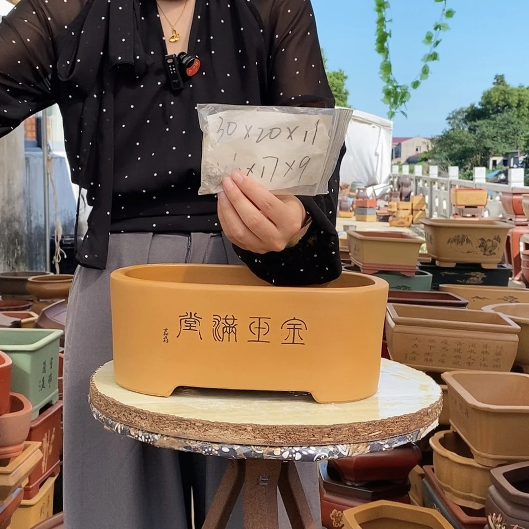 紫砂花盆紫砂花盆