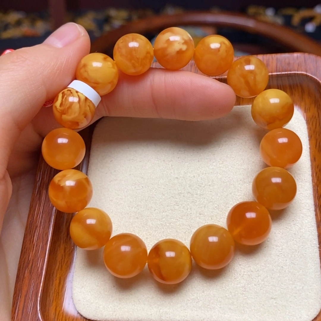 【闪购商品】蜜蜡手链未镶嵌手串