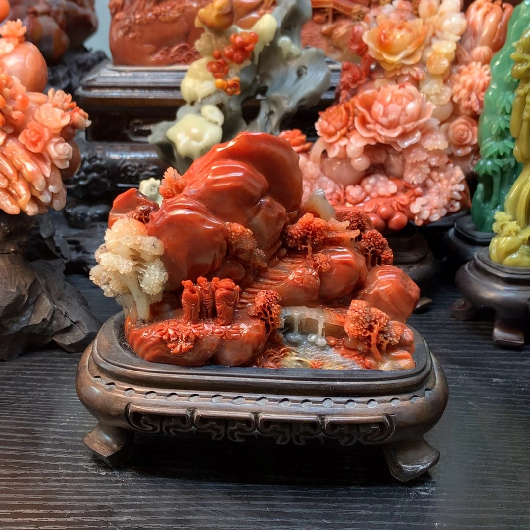 寿山石寿山石摆件