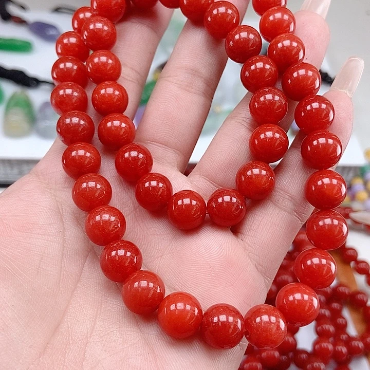 翡翠手链未镶嵌项链
