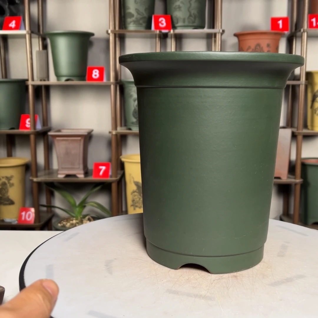 明***心花盆紫砂紫砂花盆