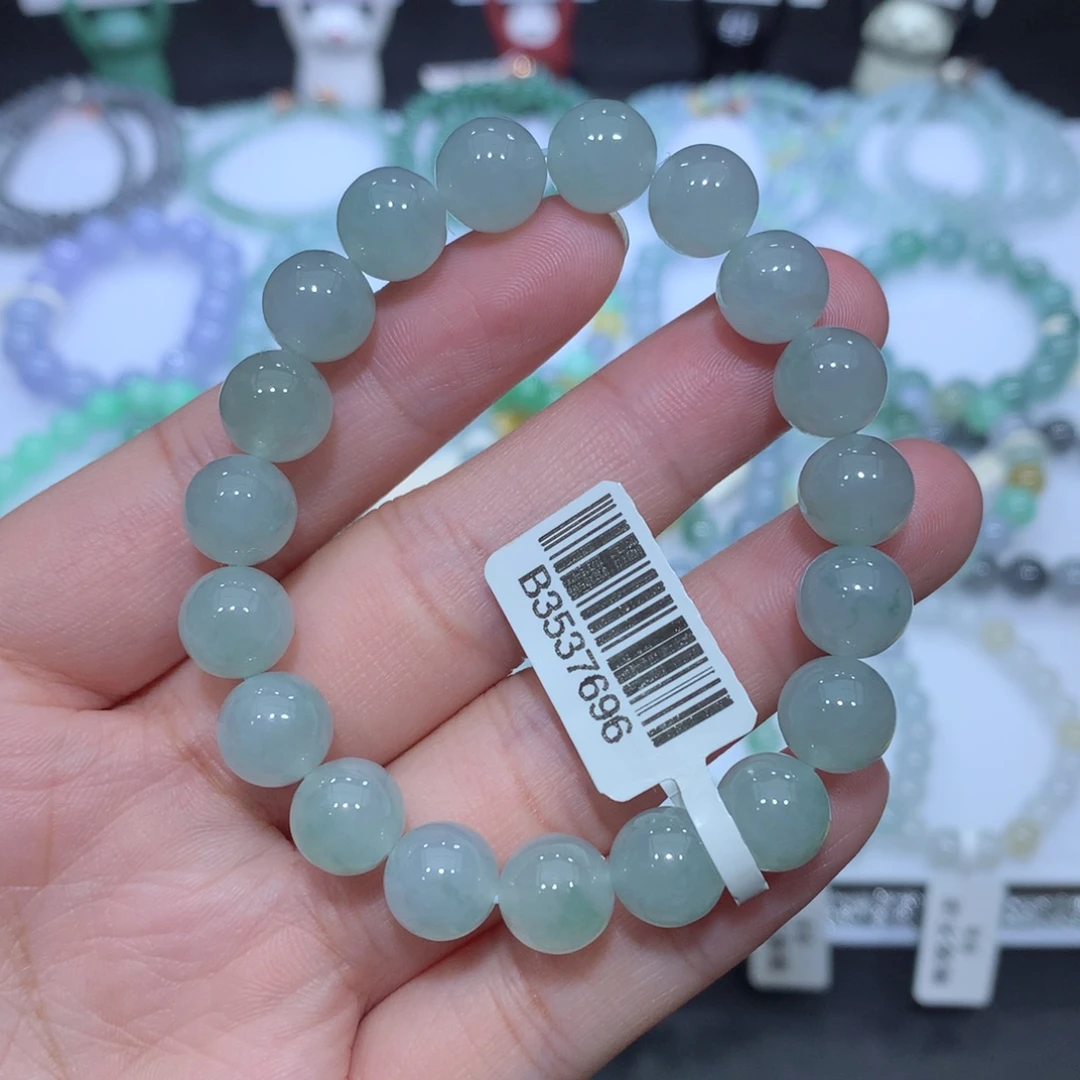 翡翠未镶嵌手串天然